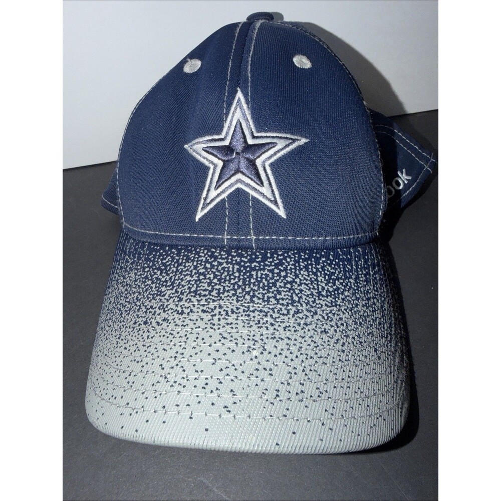 Dallas Cowboys Hat Cap YOUTH Stretch Blue Gray Ombre NEW W/TAG